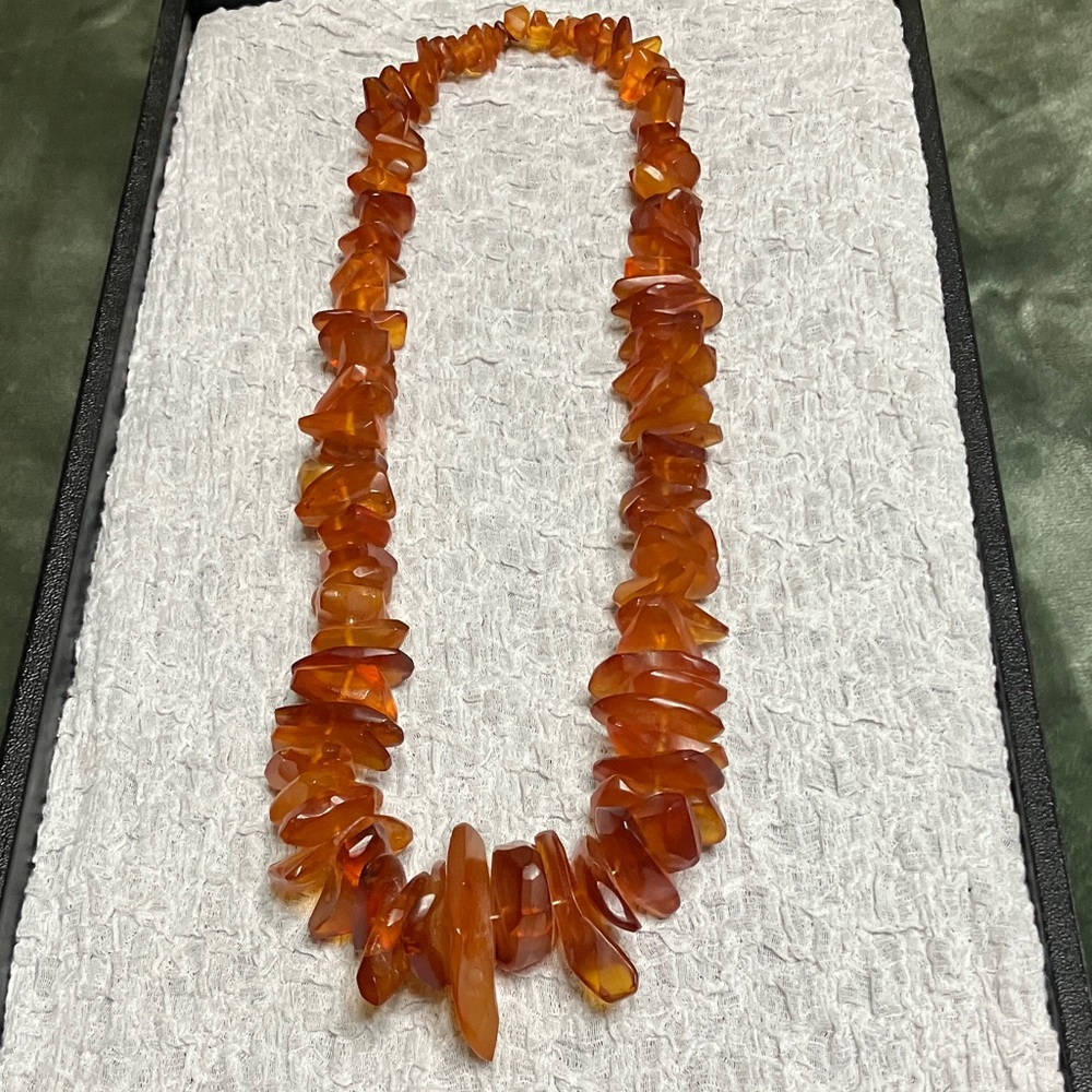 Vintage authentic Baltic Amber necklace